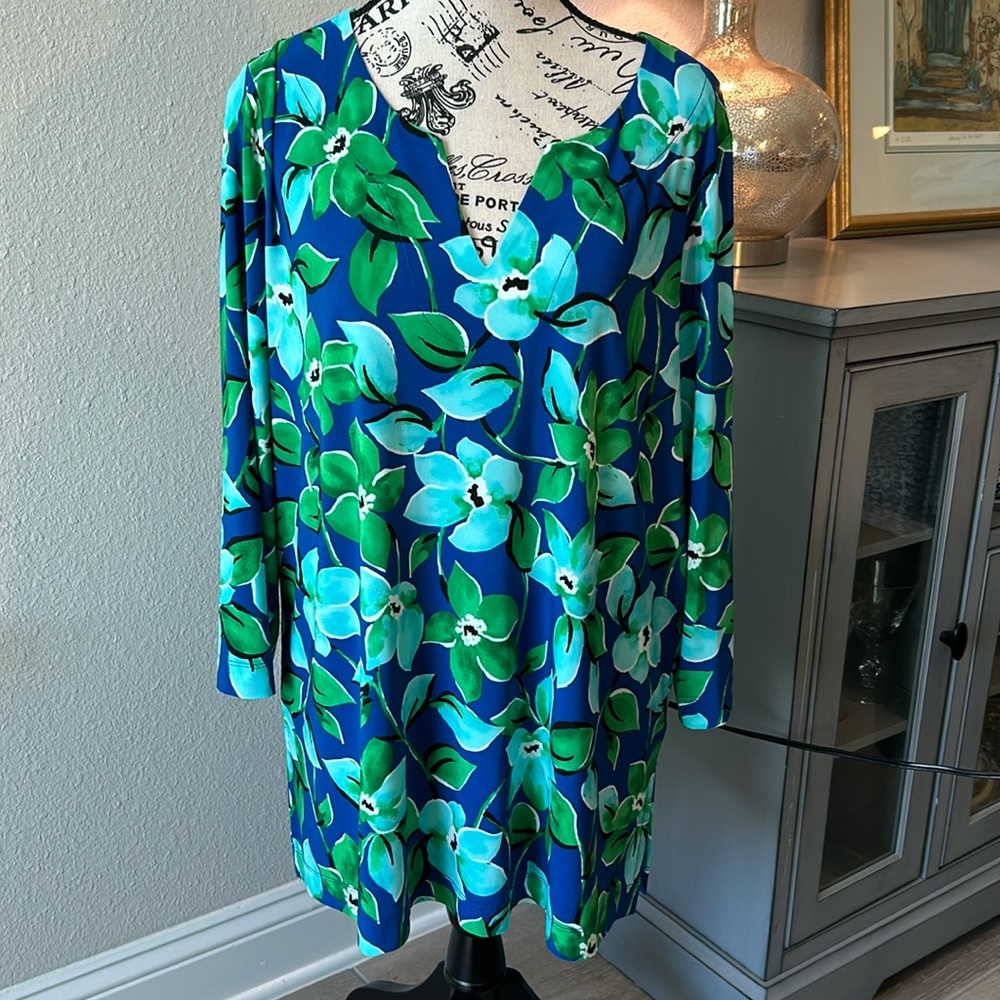 Pappagallo NWT Women’s Floral Blouse Size Large
